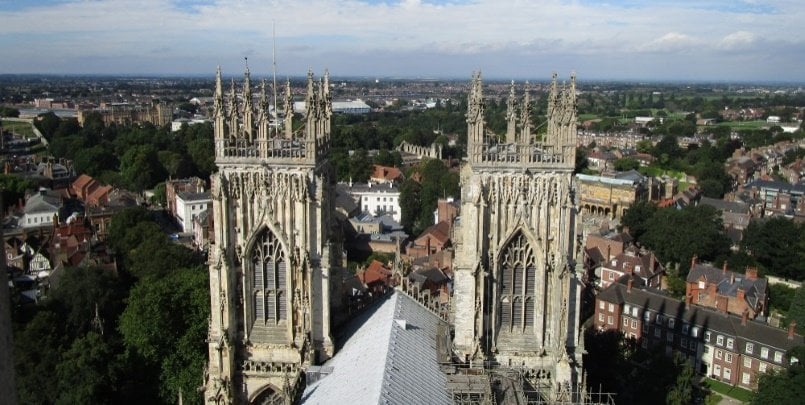 he View from York Minister, York