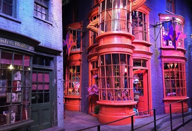 harry potter world location london