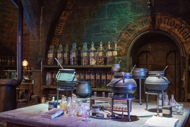 Potions Classroom, Harry Potter Theme Park England