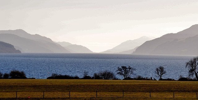 Arriving in Loch Ness from Edinburgh