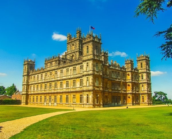Highclere Castle on a private tour from Southampton