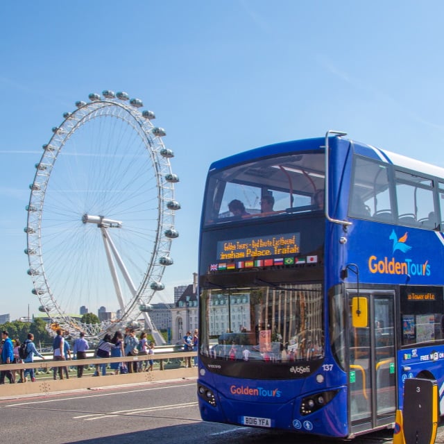 Hop-On Hop-Off London Bus Tour, Golden Tours