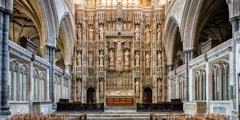 Winchester Cathedral inside 805