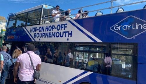 Bournemouth Open Top Bus - Hop on Hop off