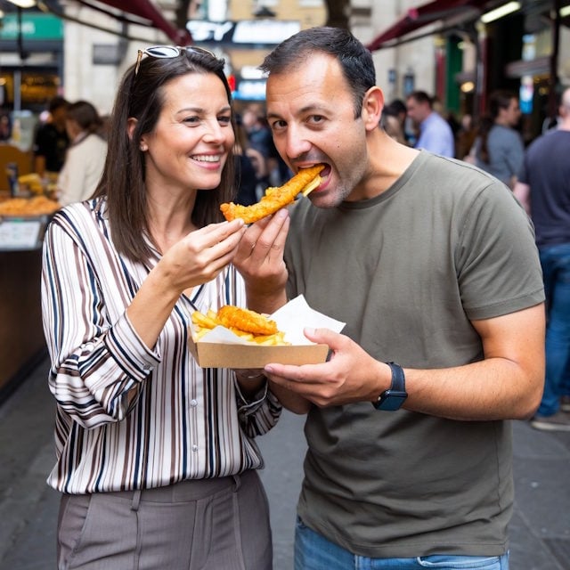 Borough Market Couple Fish 640