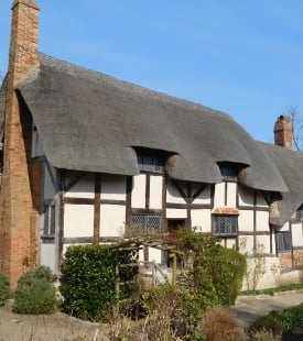 Shakespeare Stratford thatched 275 b