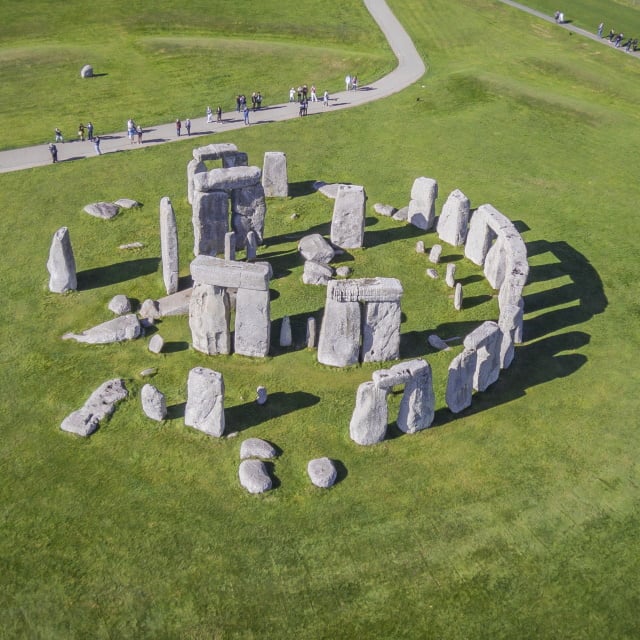 Stonehenge Aerial View 640