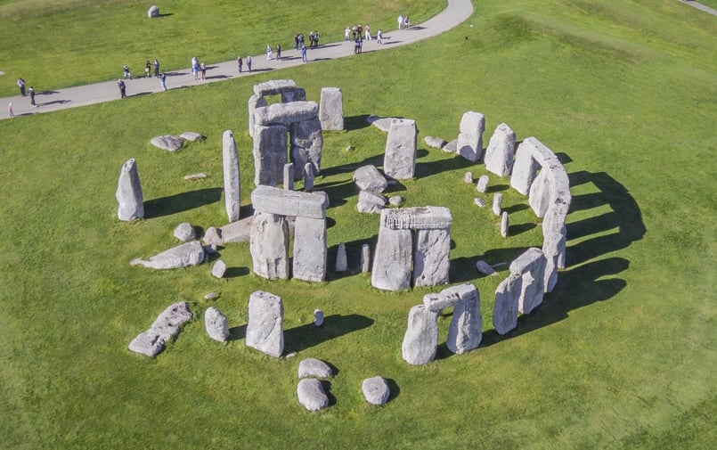 Stonehenge Aerial View 805 LARGE