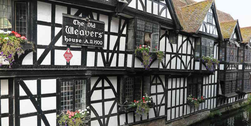 In der Altstadt von Canterbury, Kent