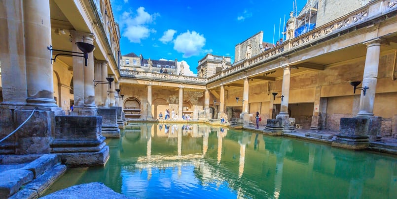 Roman Bath, England